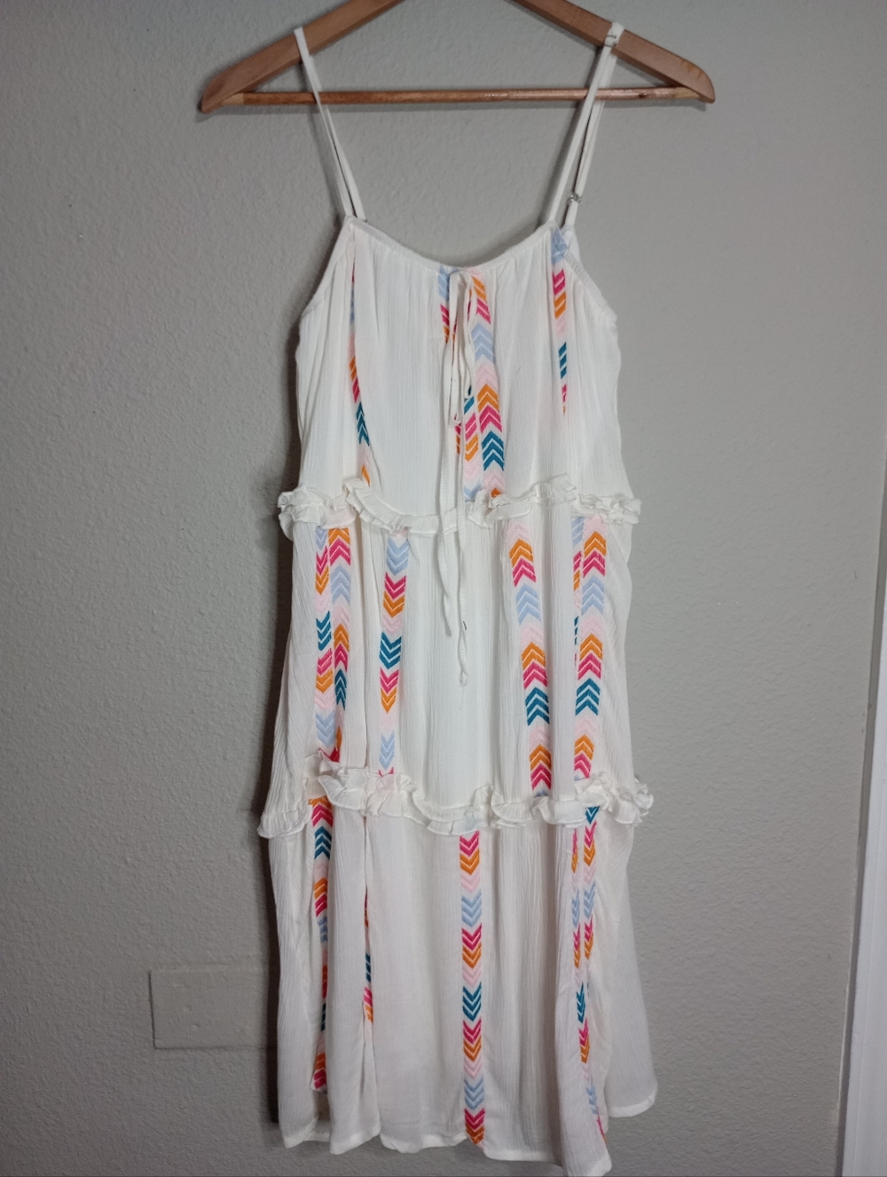 Savanna Jane  Embroidered Sundress Southwestern Boho Coastal